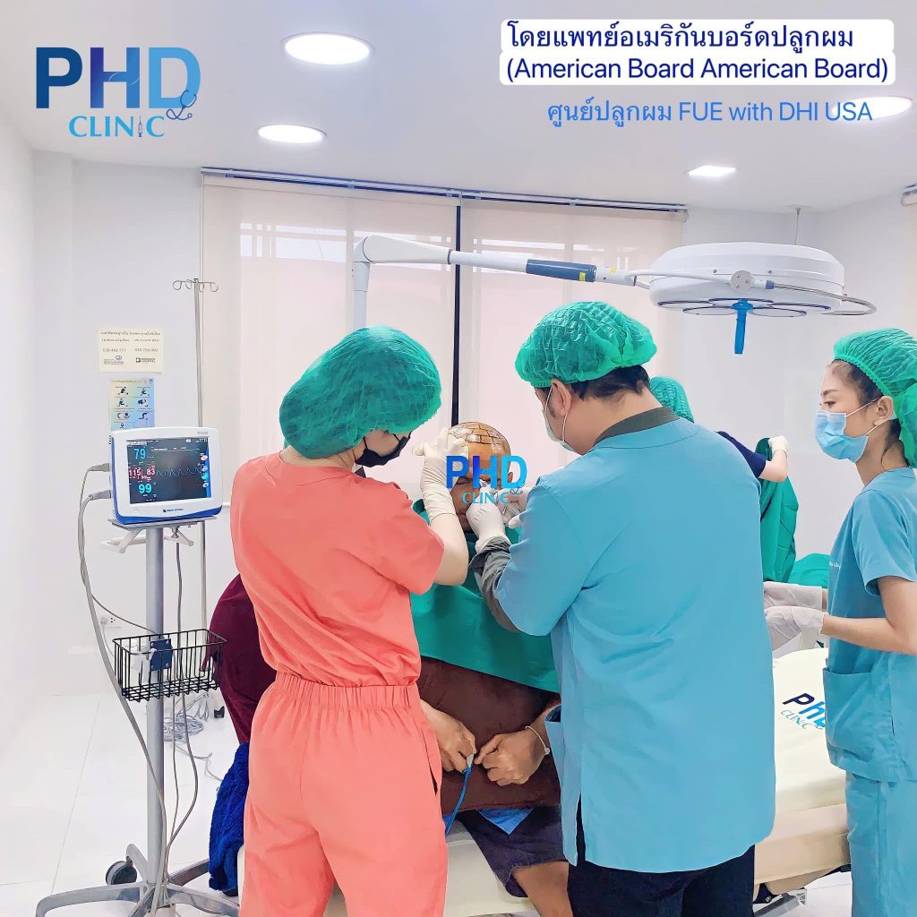 แพทย์อเมริกันบอร์ดปลูกผม